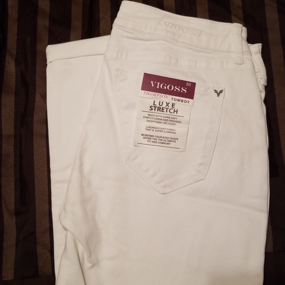 White Vigoss jeans. Brand new with tags - Picture 1 of 3
